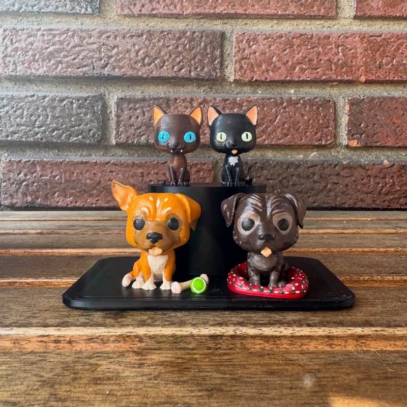 Figura estilo cabezón mascotas grandes, foto 1 de 1